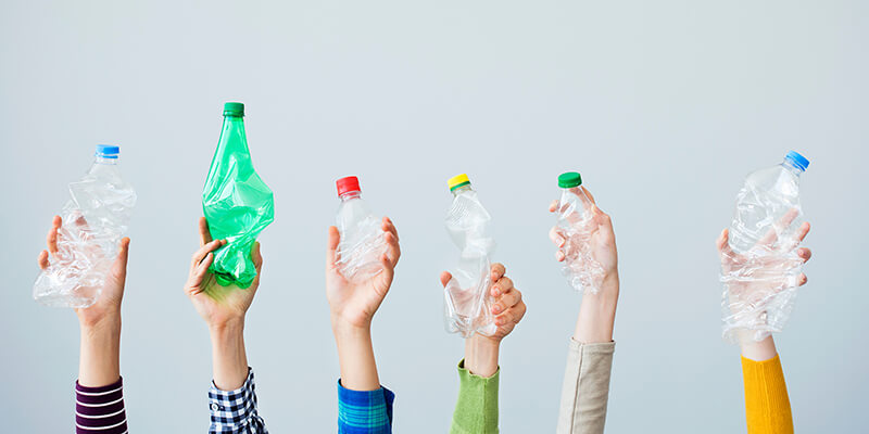 Plastic Bottles Being Held For Rumpke Plastic Recycling Tips And Education 1