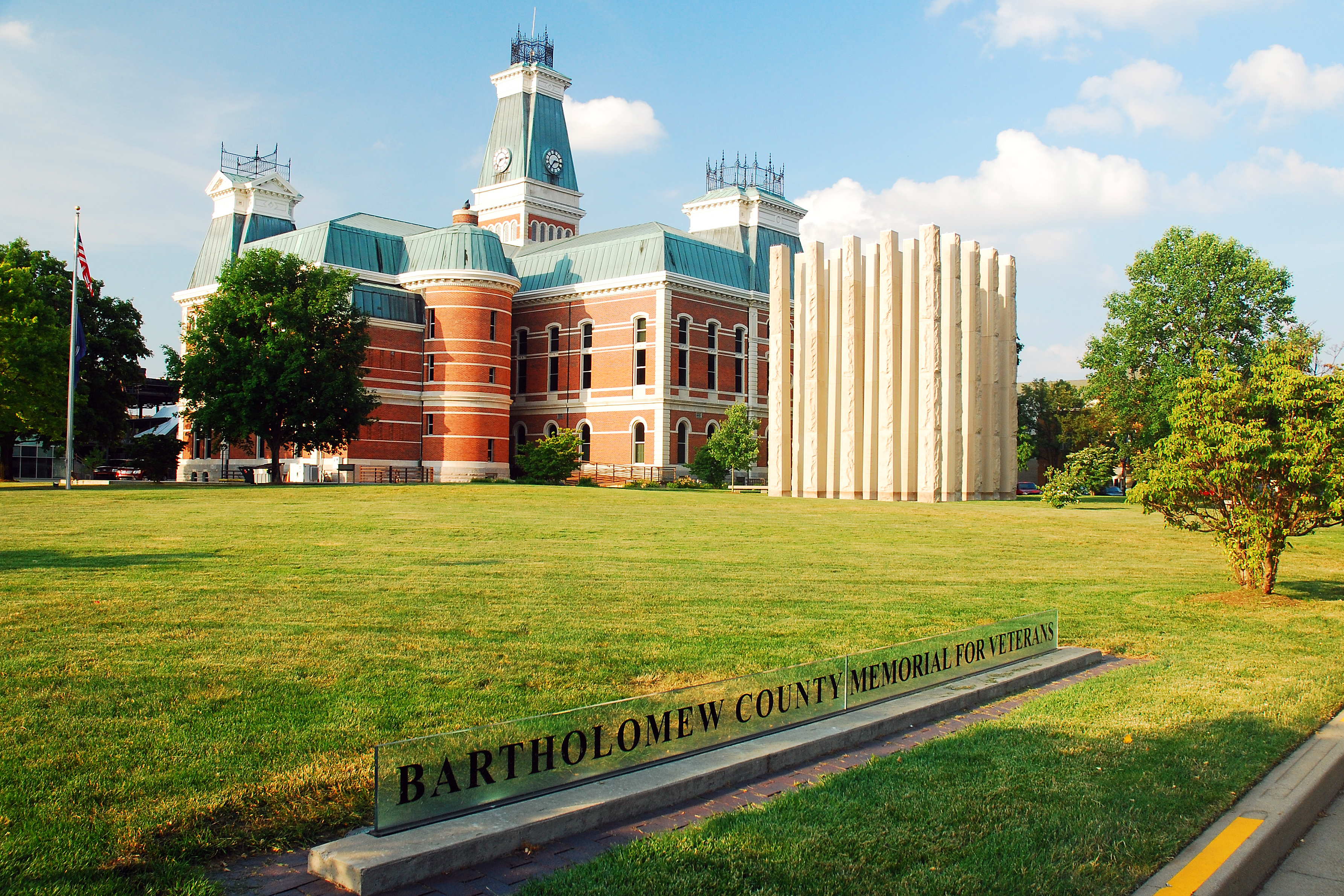 Bartholomew County Courthouse in Columbus, Indiana