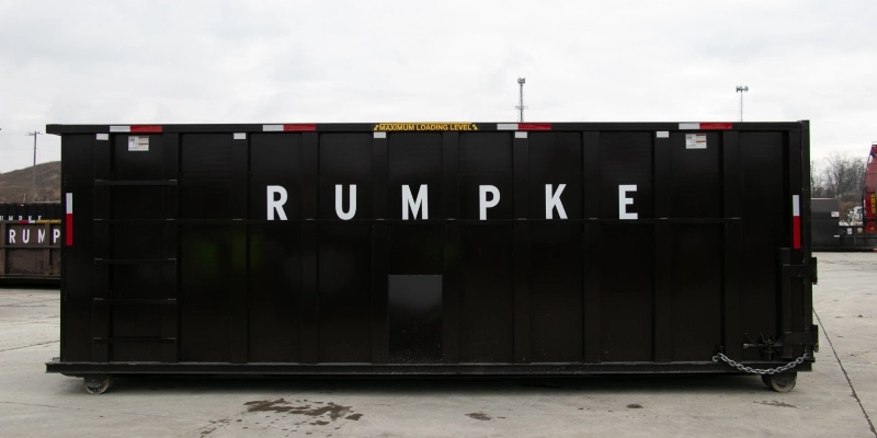 Rumpke 40 Yard Roll Off Dumpster