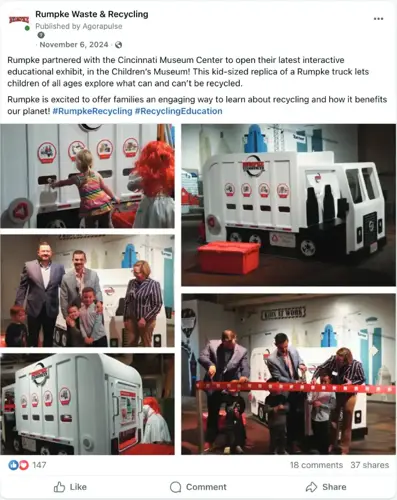 Rumpke Social Media Post