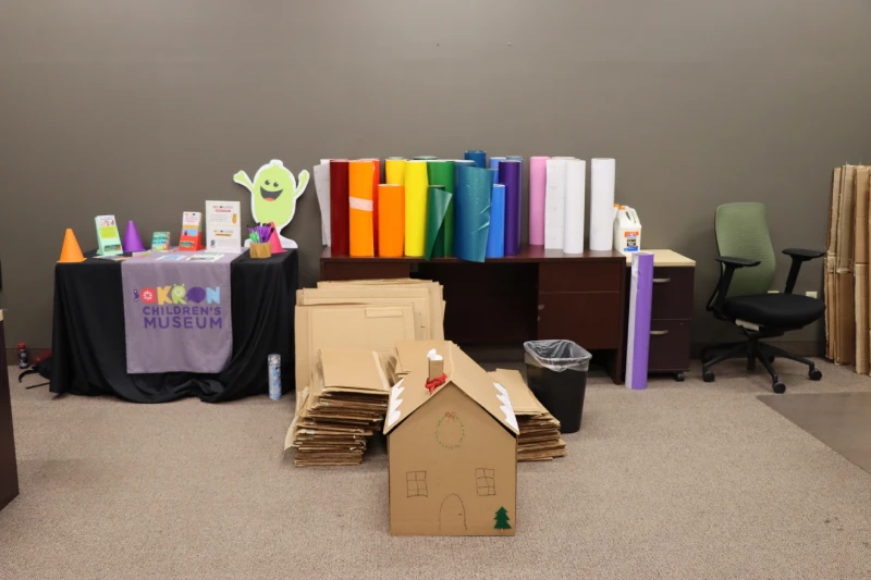 Paper And Art Supplies For Do It Yourself Thanksgiving Project