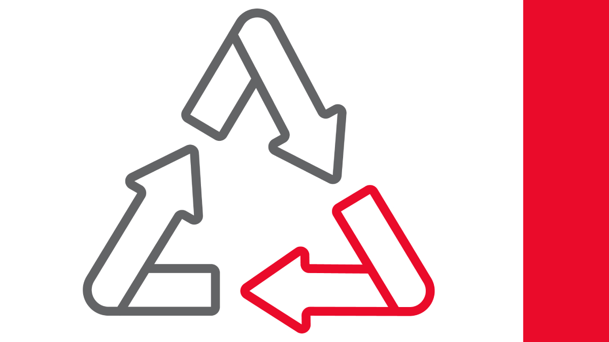 Chasing Arrows Recycling Symbol